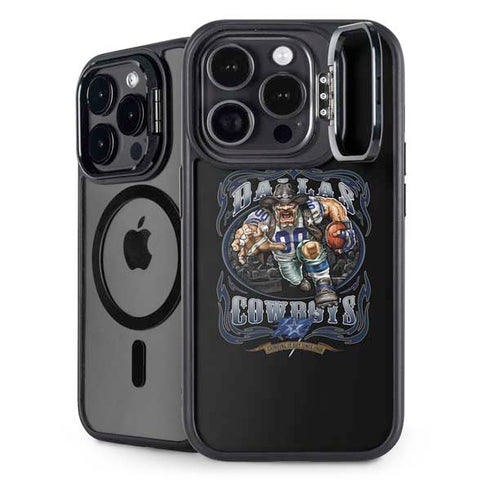 Liquid Blue NFL Dallas Cowboys Running Back iPhone 15 Pro Kickstand Case